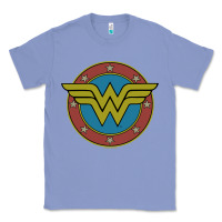 Colony Blue Wonder Woman Vintage Emblem Classic Tee - maiPhamDesign
