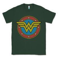 Sports Green Wonder Woman Vintage Emblem Classic Tee - maiPhamDesign
