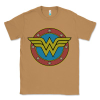 Toasted Coconut Wonder Woman Vintage Emblem Classic Tee - maiPhamDesign