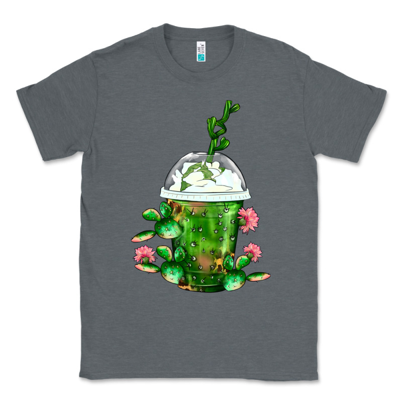 Western Cactus Cold Frappe Classic Tee by FaDigitalArtStudio | Teevron