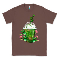 Chestnut Western Cactus Cold Frappe Classic Tee - FaDigitalArtStudio