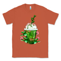 Copper Western Cactus Cold Frappe Classic Tee - FaDigitalArtStudio