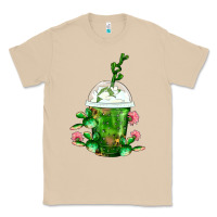 Mushroom Western Cactus Cold Frappe Classic Tee - FaDigitalArtStudio
