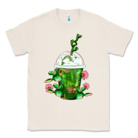 Natural Western Cactus Cold Frappe Classic Tee - FaDigitalArtStudio