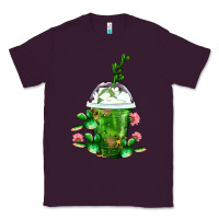 Plum Western Cactus Cold Frappe Classic Tee - FaDigitalArtStudio