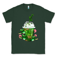 Sports Green Western Cactus Cold Frappe Classic Tee - FaDigitalArtStudio