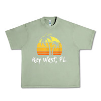 Oil Green retro key west t shirt florida beach shirt Urban Heavy Tee - linhVisuals
