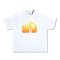 White retro key west t shirt florida beach shirt Urban Heavy Tee - linhVisuals