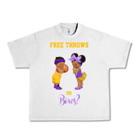 Lunar Rock free throws or bows basketball baby gender reveal t shirt Urban Heavy Tee - linhVisuals