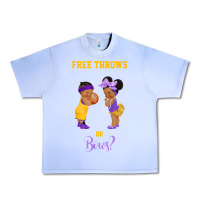 Grape Ice free throws or bows basketball baby gender reveal t shirt Urban Heavy Tee - linhVisuals