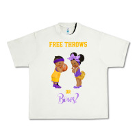 Pistachio free throws or bows basketball baby gender reveal t shirt Urban Heavy Tee - linhVisuals