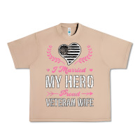 Burro i married my hero proud veteran wife usa military husband t shirt Urban Heavy Tee - linhVisuals