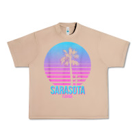 Burro sarasota florida vintage retro palm tree t shirt Urban Heavy Tee - linhVisuals