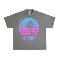 Tornado sarasota florida vintage retro palm tree t shirt Urban Heavy Tee - linhVisuals