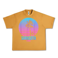 Peanut Butter sarasota florida vintage retro palm tree t shirt Urban Heavy Tee - linhVisuals
