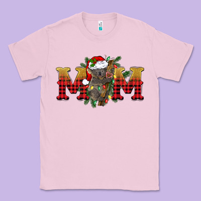 Christmas Koala Mom Classic Tee Designed By Barkaloodesign