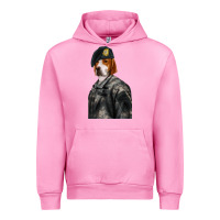 Fuchsia Pink Pet Portraits, Custom Pet Portraits, Renaissance Pet Portraits, Custom Urban Hoodie - RanaPortraitStore