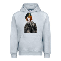 Heather Grey Pet Portraits, Custom Pet Portraits, Renaissance Pet Portraits, Custom Urban Hoodie - RanaPortraitStore