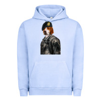 Pigment Grape Ice Pet Portraits, Custom Pet Portraits, Renaissance Pet Portraits, Custom Urban Hoodie - RanaPortraitStore