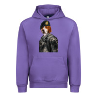 Tulip Pet Portraits, Custom Pet Portraits, Renaissance Pet Portraits, Custom Urban Hoodie - RanaPortraitStore