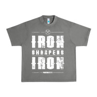 Tornado iron sharpens iron proverbs christian bible verse religious pullover h Urban Heavy Tee - linhVisuals