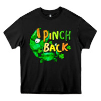Black I pinch back with crab st. patricks day Heavy Core Tee - FaDigitalArtStudio