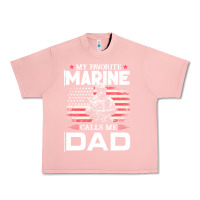 Salmon my favorite marine calls me dad t  shirt father's day flag my favorite Urban Heavy Tee - linhVisuals