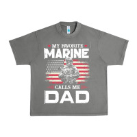 Tornado my favorite marine calls me dad t  shirt father's day flag my favorite Urban Heavy Tee - linhVisuals