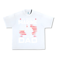 White my favorite marine calls me dad t  shirt father's day flag my favorite Urban Heavy Tee - linhVisuals