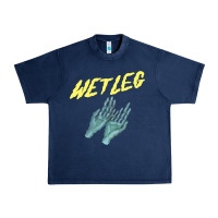 Navy wetleg merch Urban Heavy Tee - linhVisuals