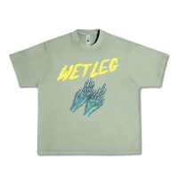 Oil Green wetleg merch Urban Heavy Tee - linhVisuals