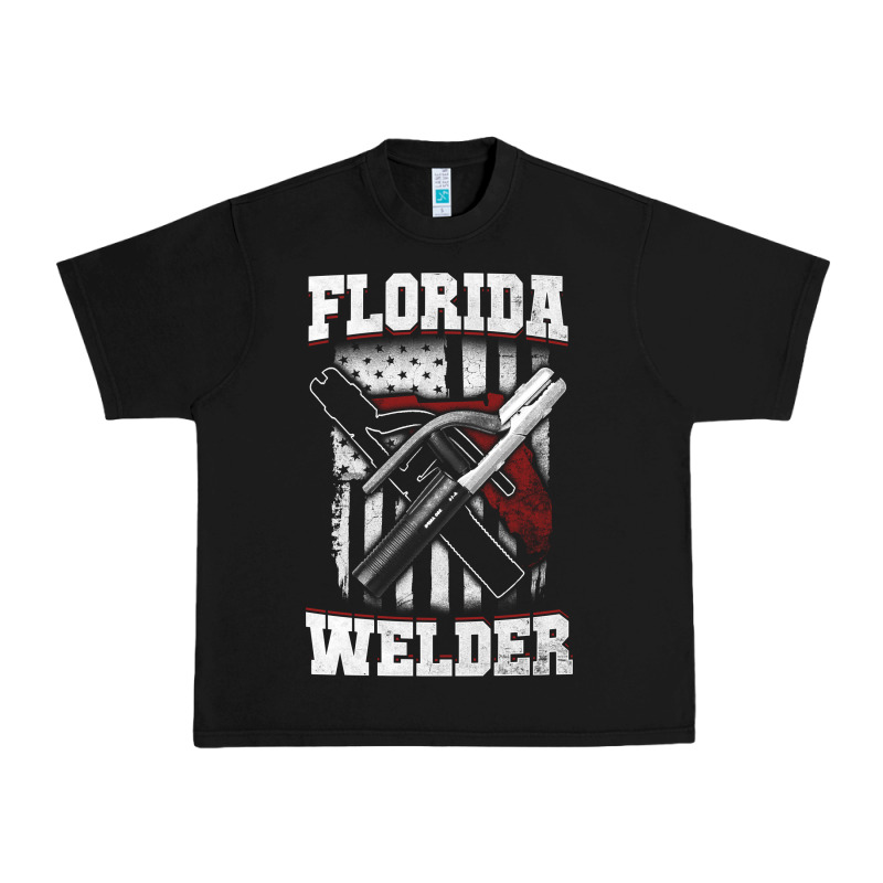 Welding Longsleeves T Shirt Florida Fl American Welder Gifts Urban Heavy Tee by linhVisuals | Teevron