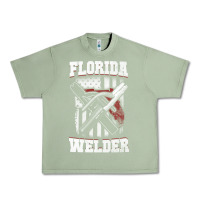 Oil Green welding longsleeves t shirt florida fl american welder gifts Urban Heavy Tee - linhVisuals