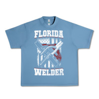 Pebble Blue welding longsleeves t shirt florida fl american welder gifts Urban Heavy Tee - linhVisuals