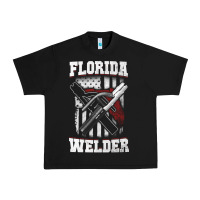 Black welding longsleeves t shirt florida fl american welder gifts Urban Heavy Tee - linhVisuals