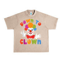 French Oak down to clown funny circus tank top Urban Heavy Tee - linhVisuals