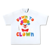 White down to clown funny circus tank top Urban Heavy Tee - linhVisuals