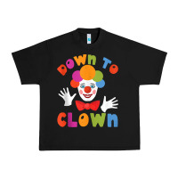 Black down to clown funny circus tank top Urban Heavy Tee - linhVisuals