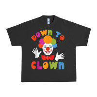 Pigment Black down to clown funny circus tank top Urban Heavy Tee - linhVisuals
