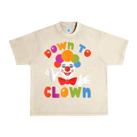 Sandshell down to clown funny circus tank top Urban Heavy Tee - linhVisuals
