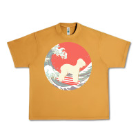 Peanut Butter bedlington terrier t  shirt bedlington terrier gifts   ocean waves sur Urban Heavy Tee - linhVisuals
