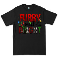 Black Furry And Bright Premium Tee - FaDigitalArtStudio
