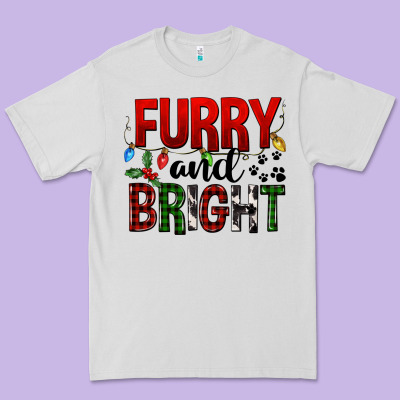 Furry And Bright Premium Tee Designed By Fadigitalartstudio