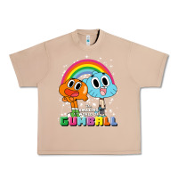 Burro cn the amazing world of gumball & darwin rainbow portrait pullover hoo Urban Heavy Tee - linhVisuals