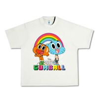 Pistachio cn the amazing world of gumball & darwin rainbow portrait pullover hoo Urban Heavy Tee - linhVisuals