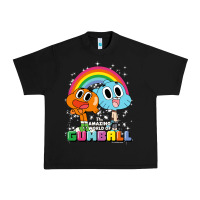 Black cn the amazing world of gumball & darwin rainbow portrait pullover hoo Urban Heavy Tee - linhVisuals