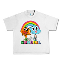 Lunar Rock cn the amazing world of gumball & darwin rainbow portrait pullover hoo Urban Heavy Tee - linhVisuals