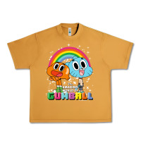 Peanut Butter cn the amazing world of gumball & darwin rainbow portrait pullover hoo Urban Heavy Tee - linhVisuals