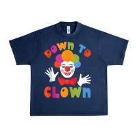 Navy down to clown funny circus tank top Urban Heavy Tee - linhVisuals