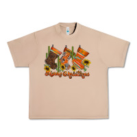 Burro western Christmas Urban Heavy Tee - CowhideDigitalArt